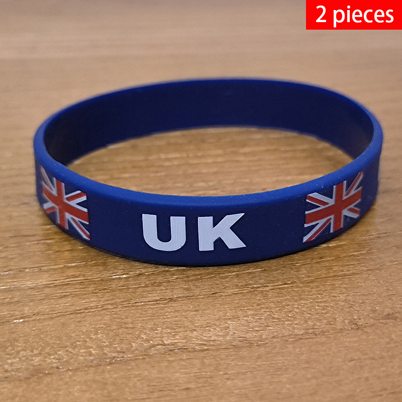 Women'S Accessories Uk - 2 stücke uk National flagge Armbänder