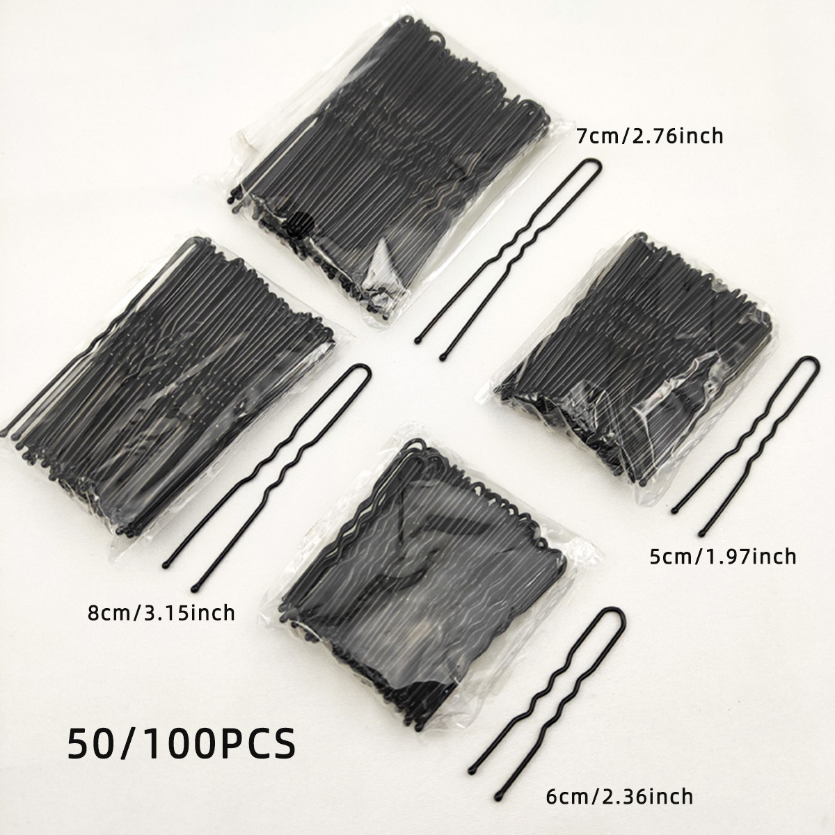 Women'S Formal Accessories - 50/100 PCS Frauen 5/6/7/8 cm Haar