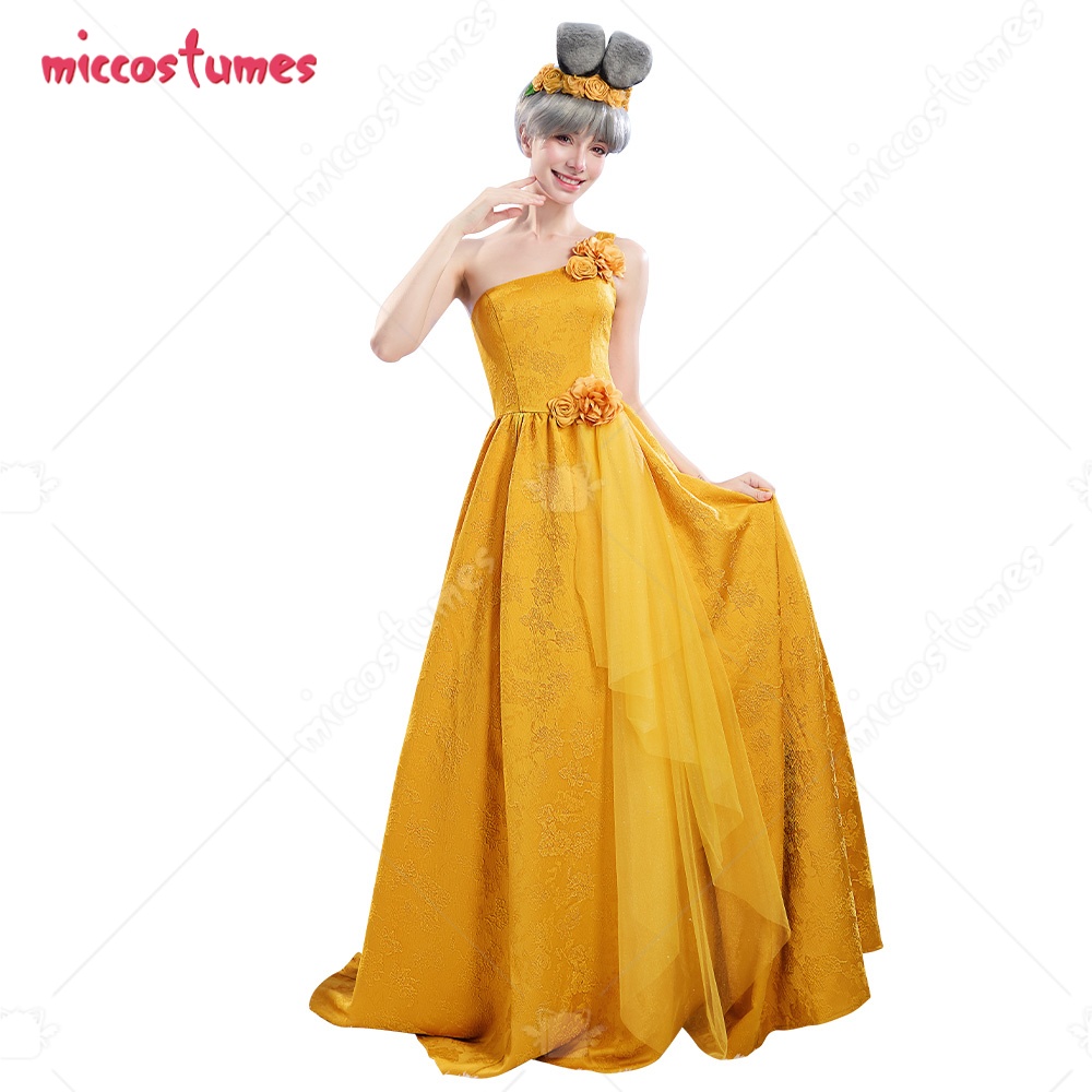 Women'S Formal Accessories - 【Versandfertig】 Miccostumes Damen-Kaninchen-Cosplay-Kleid, gelbes Cosplay-Kleid mit