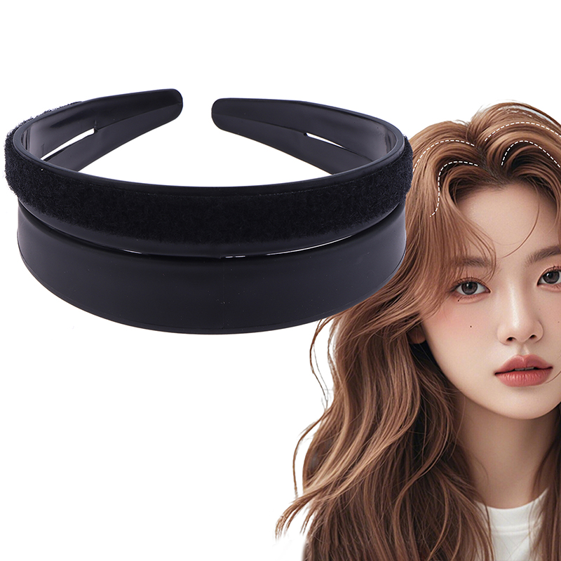 Women'S Accessories Uk - Bump-it Up Stirnband Schwarz Flauschige Haarspange