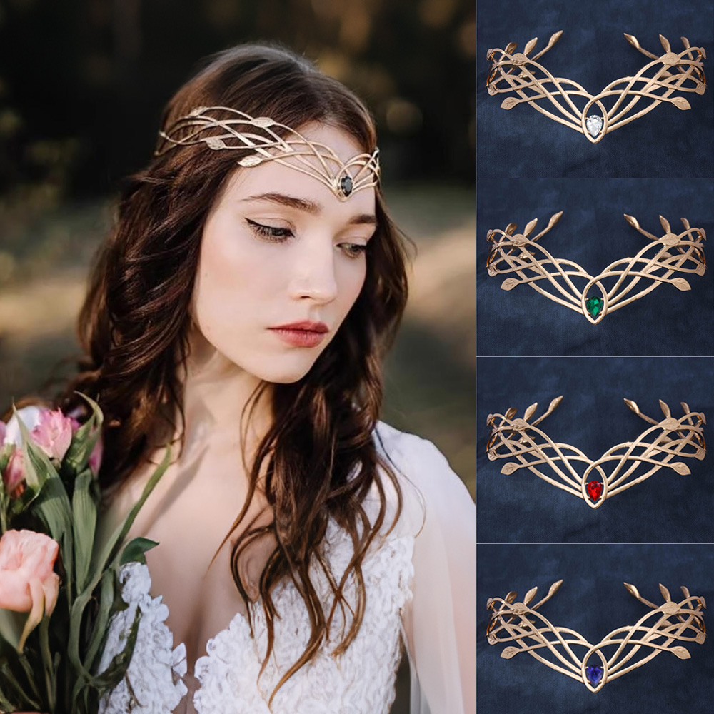 Women'S Formal Accessories - Luxus Tiaras Stirnbänder für Frauen Blatt