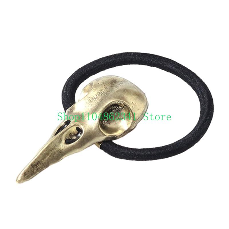 Women Accessories Description - 652F Gothics Crow Schädel Haarband Cool