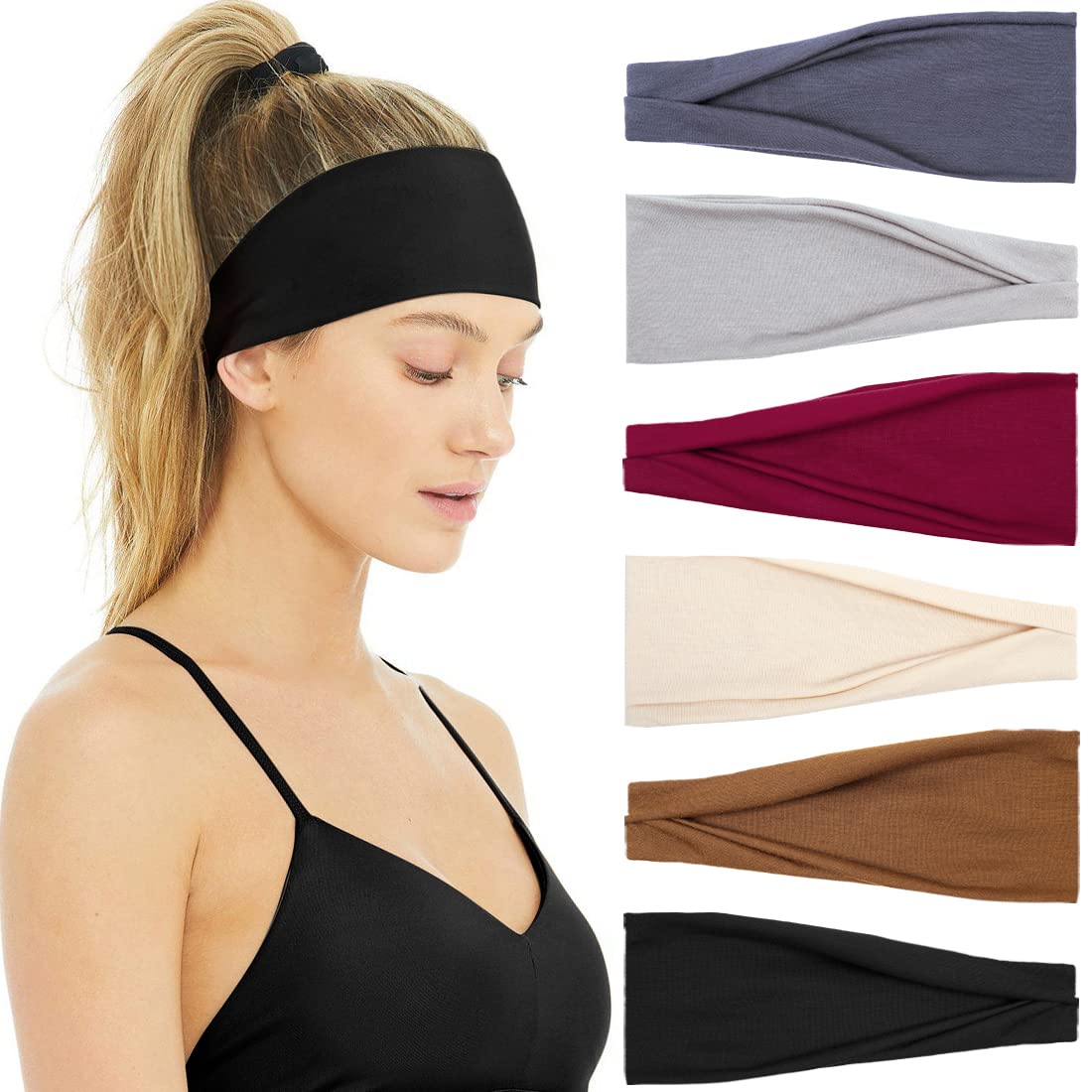 Women'S Running Accessories - Stirnbänder für Frauen rutsch feste Schweiß