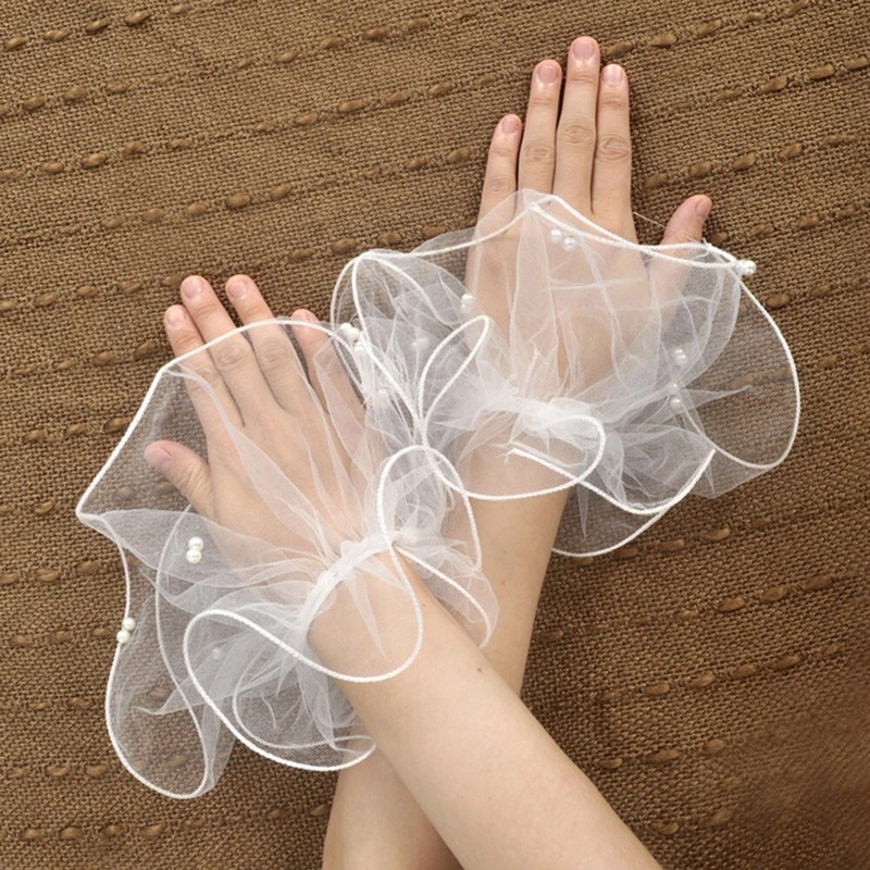 Women'S Accessories Manufacturers - Braut Mesh Ärmel Hersteller Großhandel Spitze