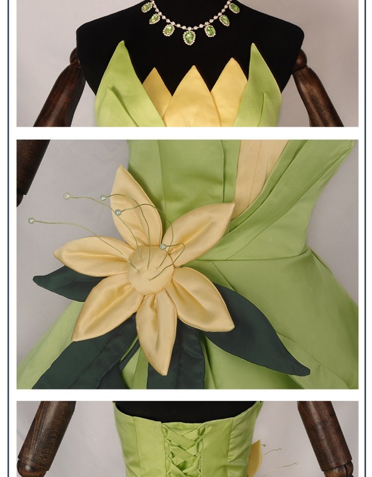 Prinzessin Tiana Kleid Cosplay – Women'S Formal Accessories Bewertung und Preis