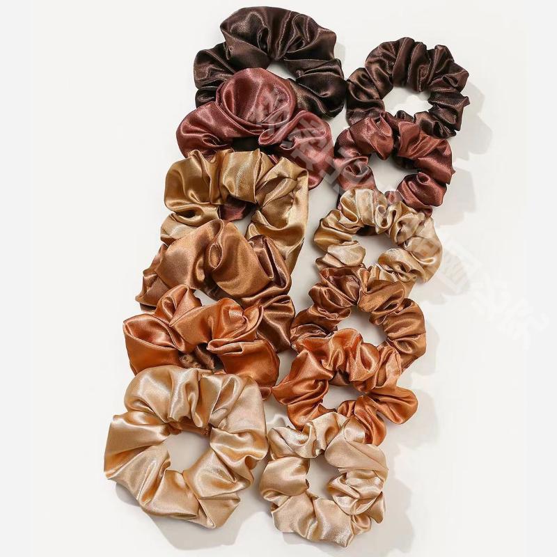 12 Stück weiche, schlichte, ei – Scrunchie Satin Set Bewertung und Preis