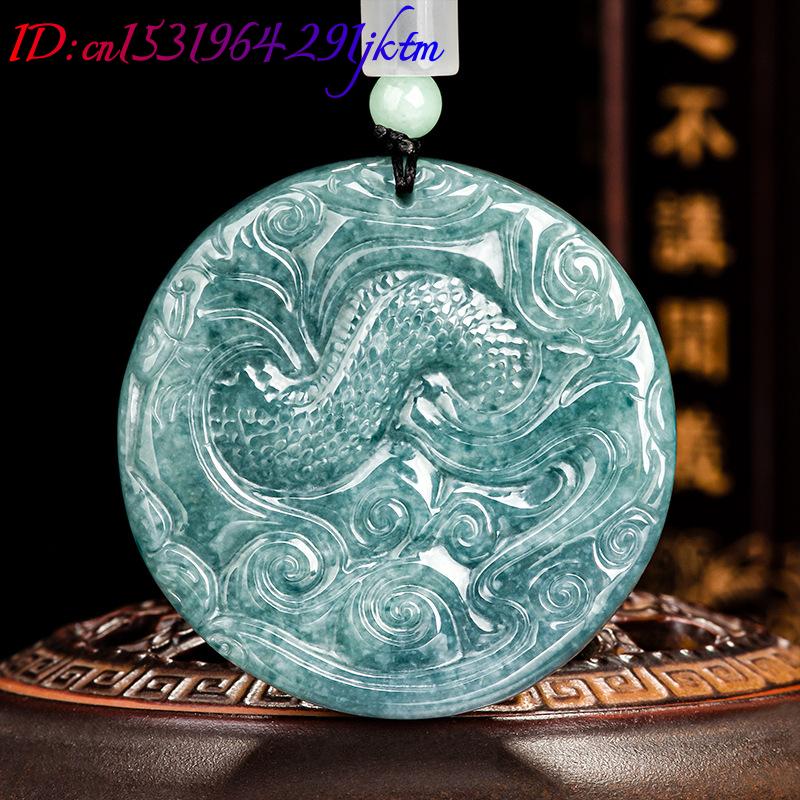 Burmesische Jadeit-Drachen-Anh – Accessories Woman Bewertung und Preis