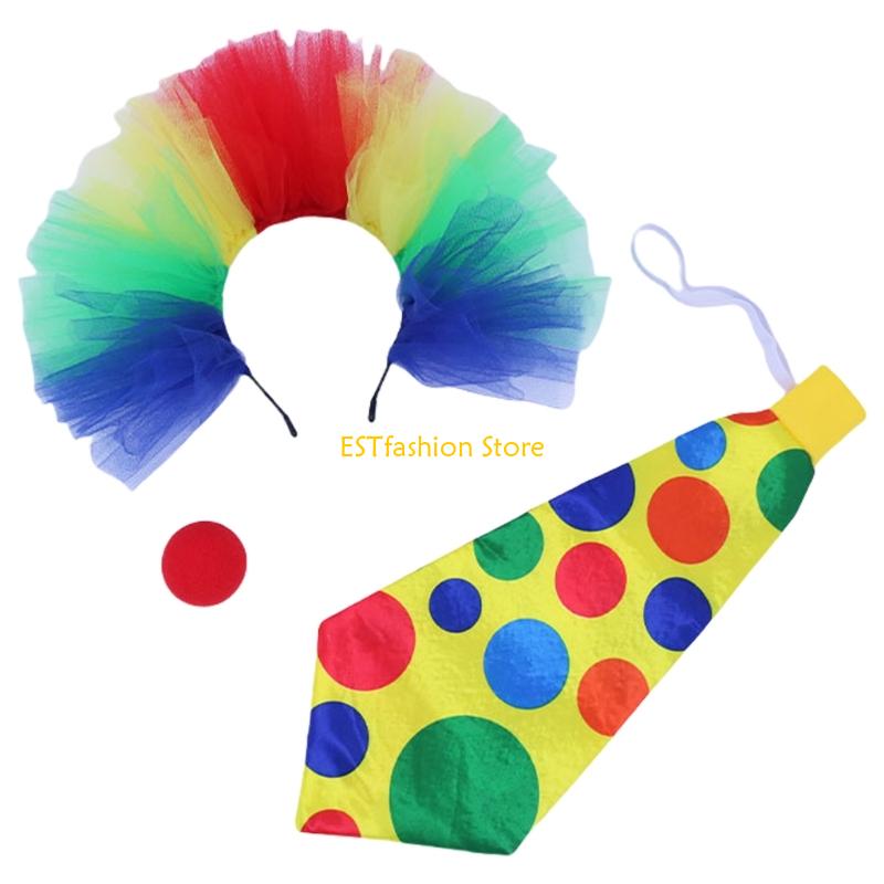 Y5GC Clown-Outfit, Clown-Nase, – Women Accessories Description Bewertung und Preis