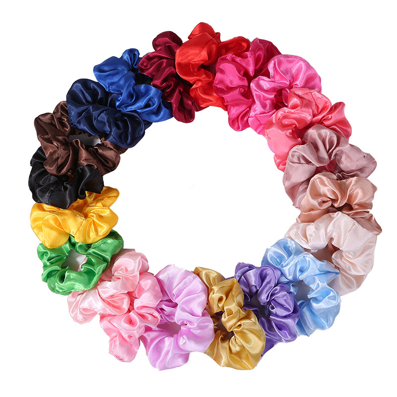 Haargummis, Scrunchies, Haarbä – Scrunchie Satin Set Bewertung und Preis