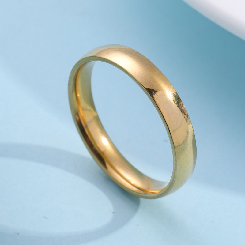 Zubehör: Titanstahlring 4mm, g – Women'S Accessories Manufacturers Bewertung und Preis