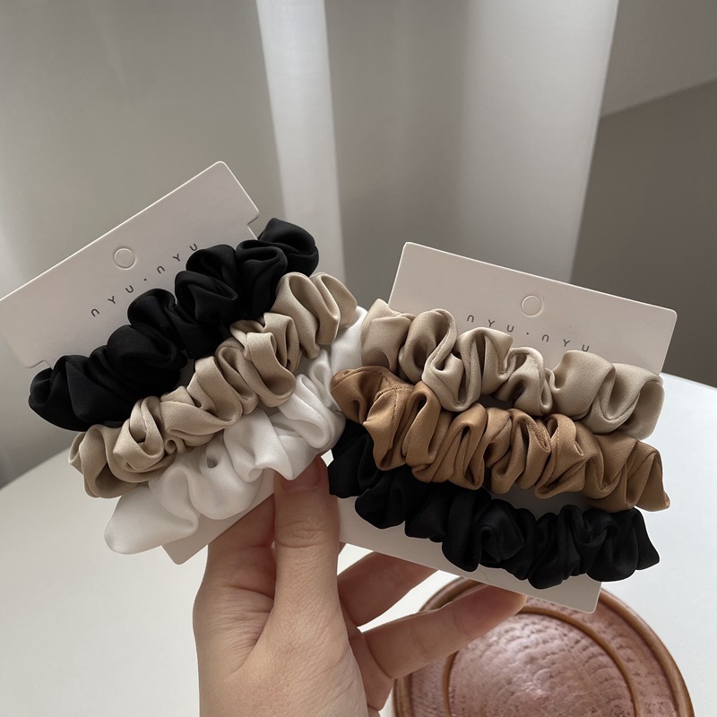 3/4/6 Teile/satz Satin Scrunch – Scrunchie Satin Set Bewertung und Preis