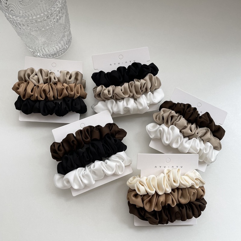 3/4/6 Teile/satz Satin Scrunch – Scrunchie Satin Set Bewertung und Preis