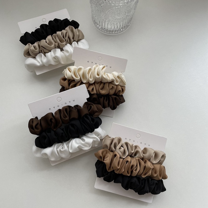 3/4/6 Teile/satz Satin Scrunch – Scrunchie Satin Set Bewertung und Preis