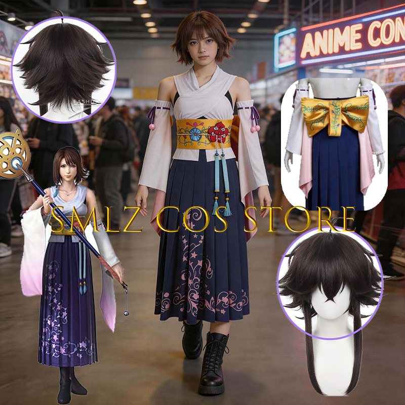Smlz FFX Yuna Cosplay Anime FF – Women'S Kimono Accessories Bewertung und Preis