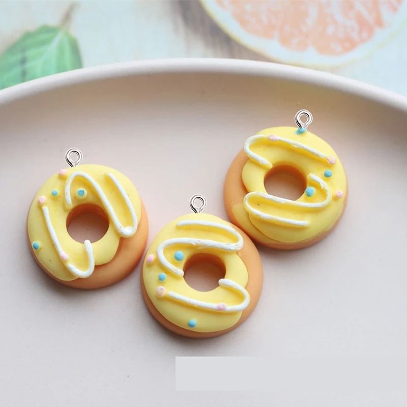 10 Stücke Kawaii Farbe Donut H – Resin Bangle Bracelet Bewertung und Preis