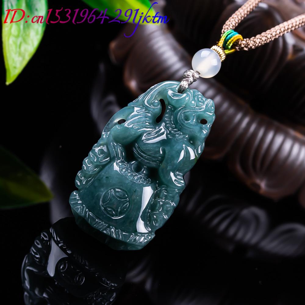 Burmesischer Jadeit Pixiu Anhä – Accessories Woman Bewertung und Preis