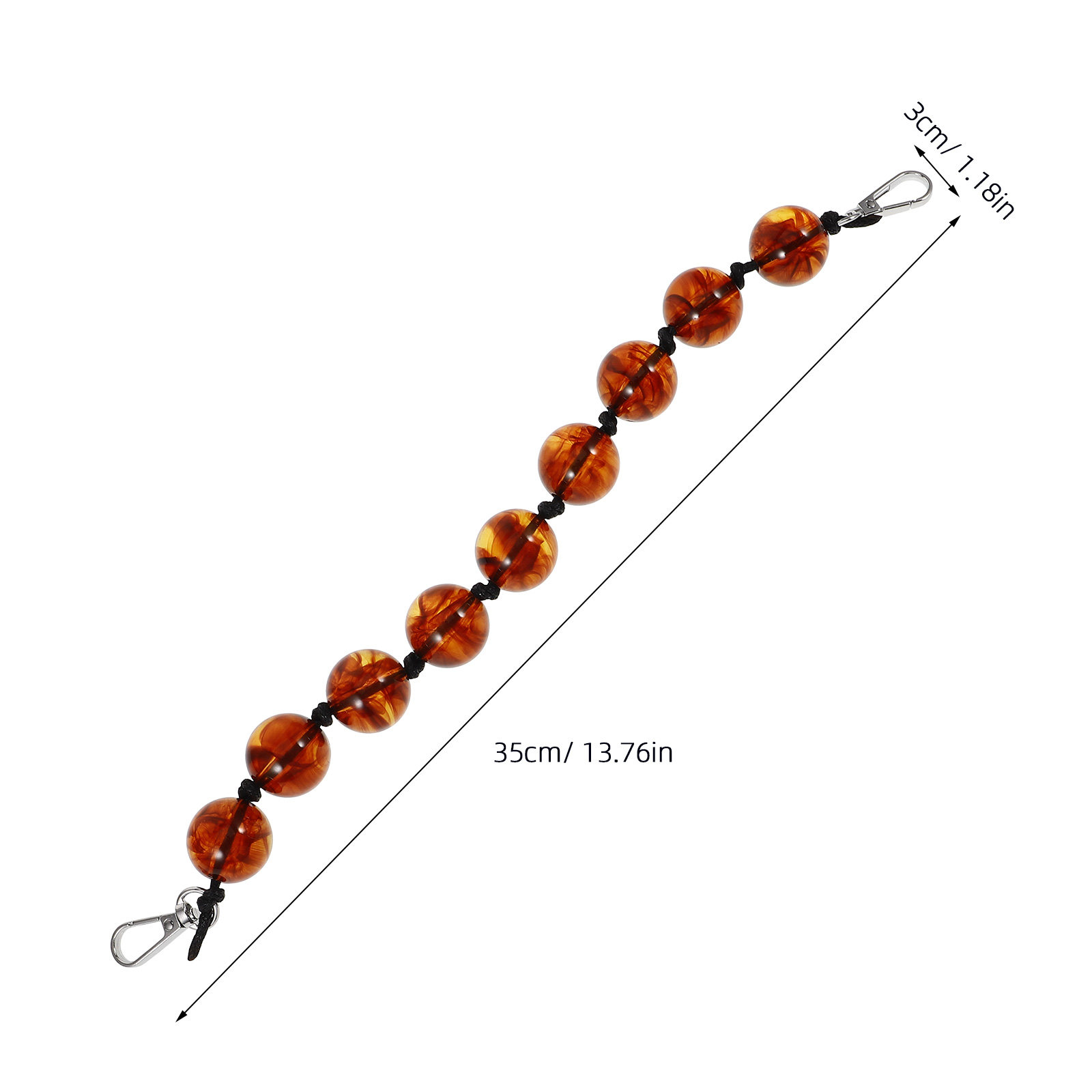 Exquisite Metall-Kunststoff-Ta – Wallet Chain Bag Bewertung und Preis