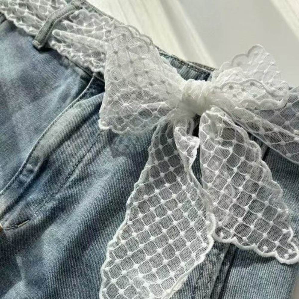 Süßer weißer Spitzen-Gürtel fü – Accessories Woman Bewertung und Preis