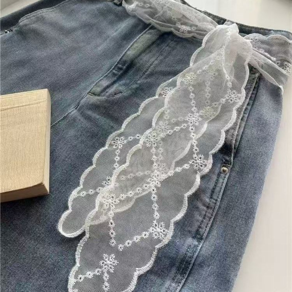 Süßer weißer Spitzen-Gürtel fü – Accessories Woman Bewertung und Preis