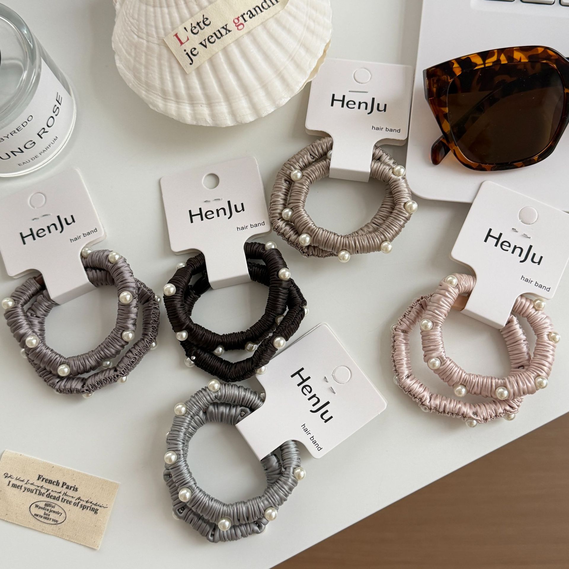 Satin-Haargummis 2er-Set mit P – Scrunchie Satin Set Bewertung und Preis