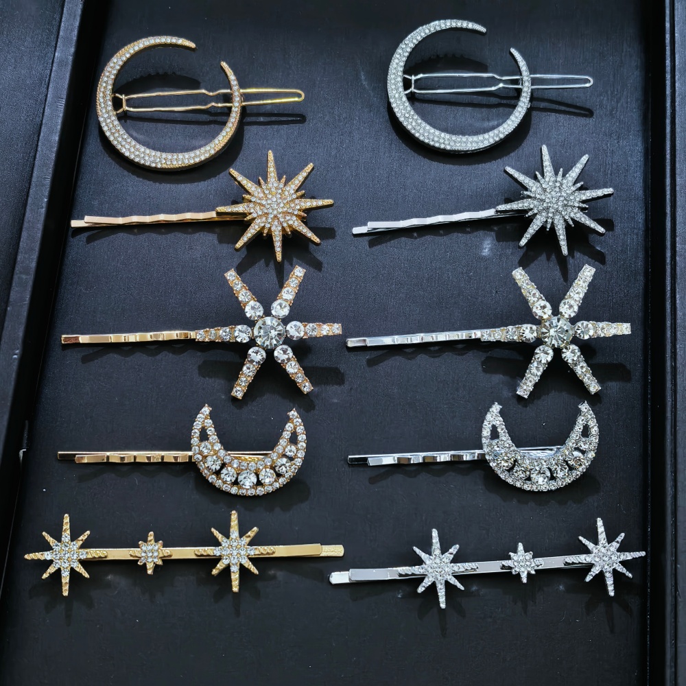 3/4-teiliges Set Kristall-Ster – Women'S Formal Accessories Bewertung und Preis