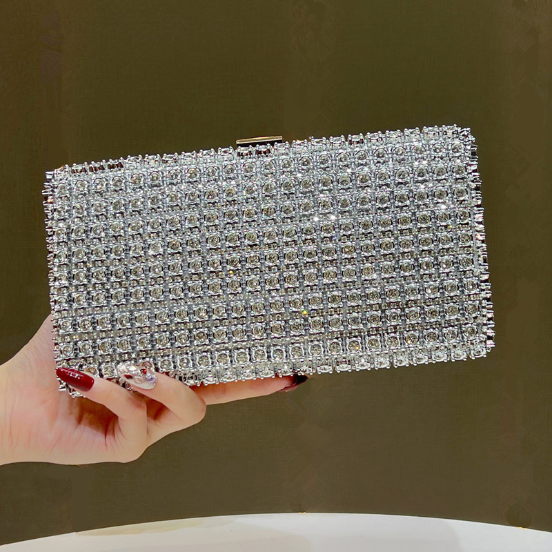 2026 Luxuriöse Mode Voll-Stras – Wallet Chain Bag Bewertung und Preis