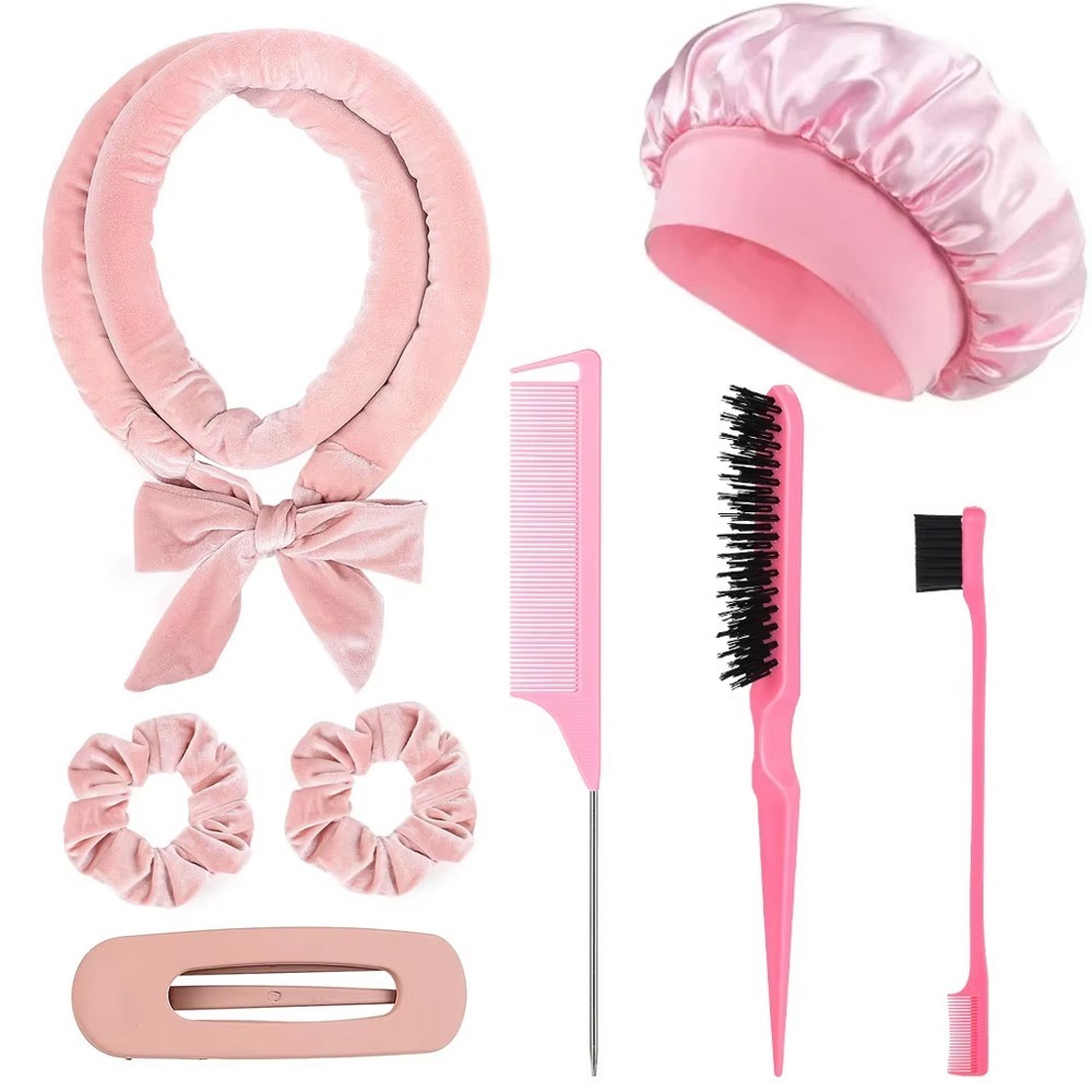 8/5/4-teiliges Hitzefreies Loc – Scrunchie Satin Set Bewertung und Preis