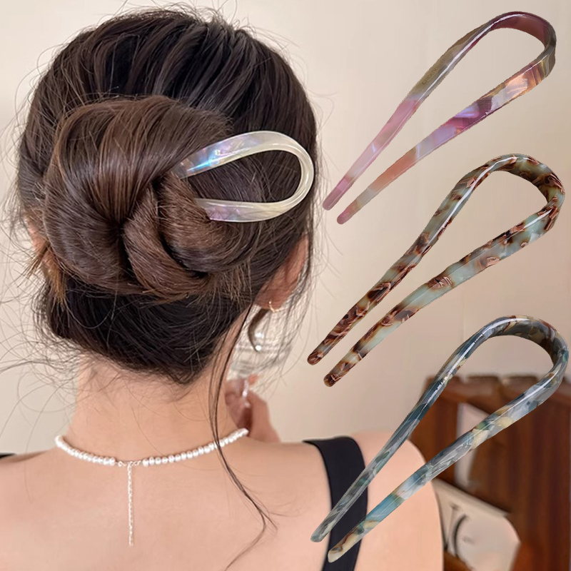 U-förmige Haarstäbchen aus Ace – Women'S Formal Accessories Bewertung und Preis
