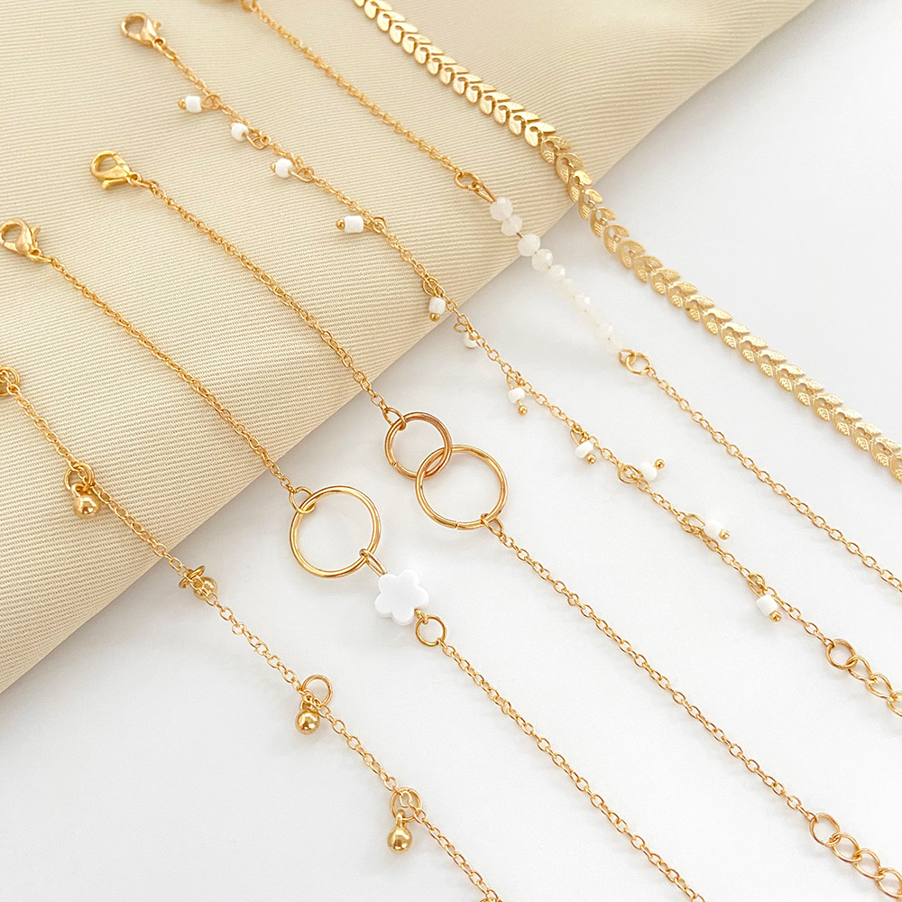 6 stück Set Gold farbe Geometr – Resin Bangle Bracelet Bewertung und Preis