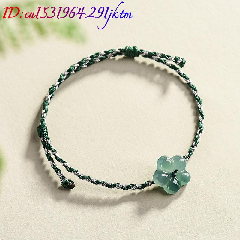 Burmesisches Jadeit-Blumenarmb – Accessories Woman Bewertung und Preis