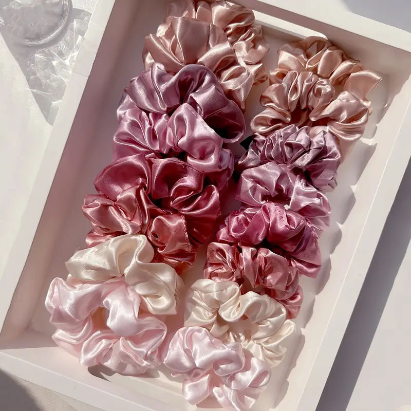 16 Stück Haargummis aus weiche – Scrunchie Satin Set Bewertung und Preis