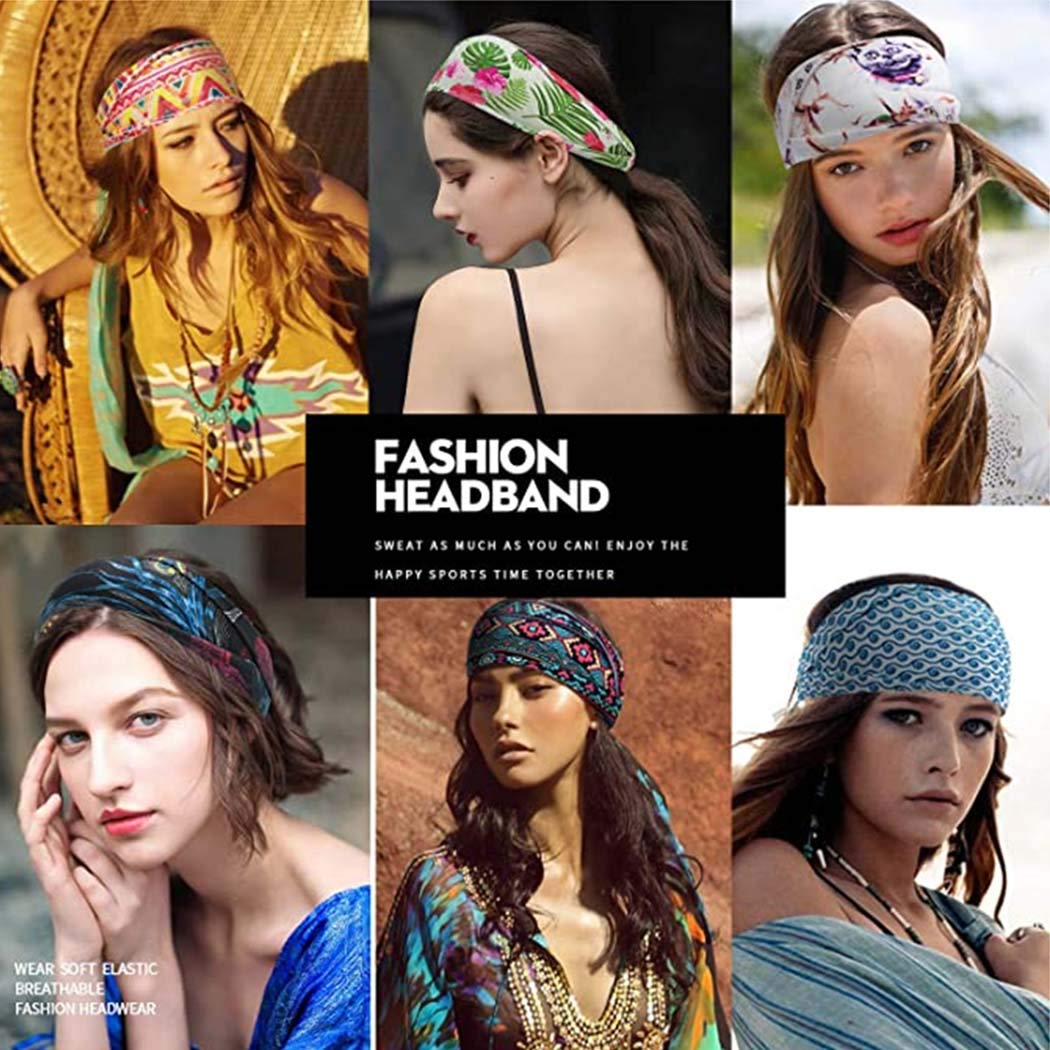Breite Boho Stirnbänder für Fr – Women'S Running Accessories Bewertung und Preis
