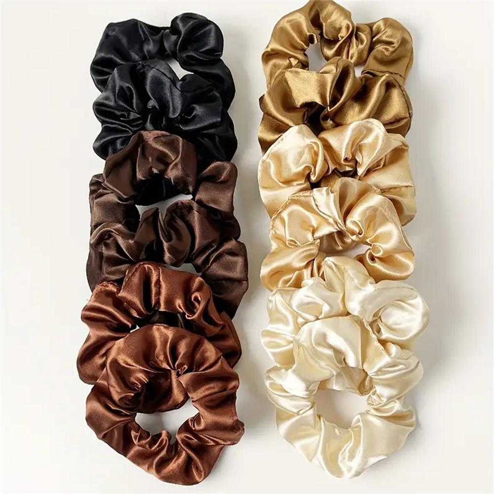 12 Teile/satz Satin Scrunchies – Scrunchie Satin Set Bewertung und Preis