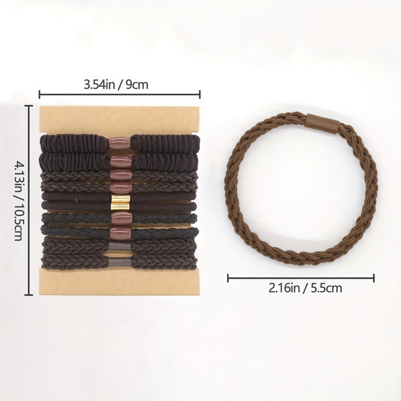 10 teile/satz Frauen Elastisch – Scrunchie Satin Set Bewertung und Preis