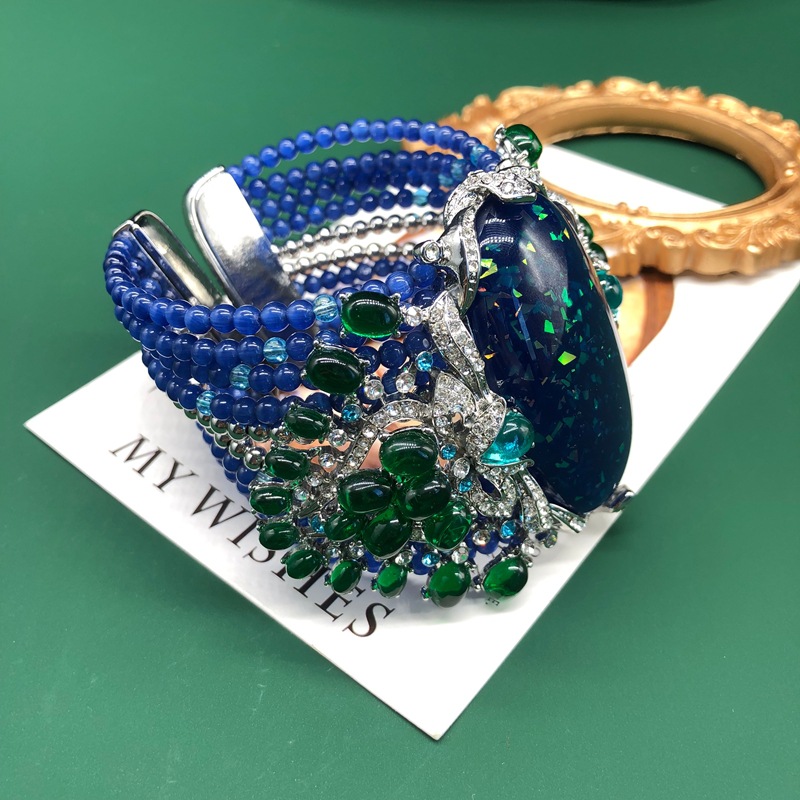 Luxuriöses Vintage-Perlenarmba – Resin Bangle Bracelet Bewertung und Preis