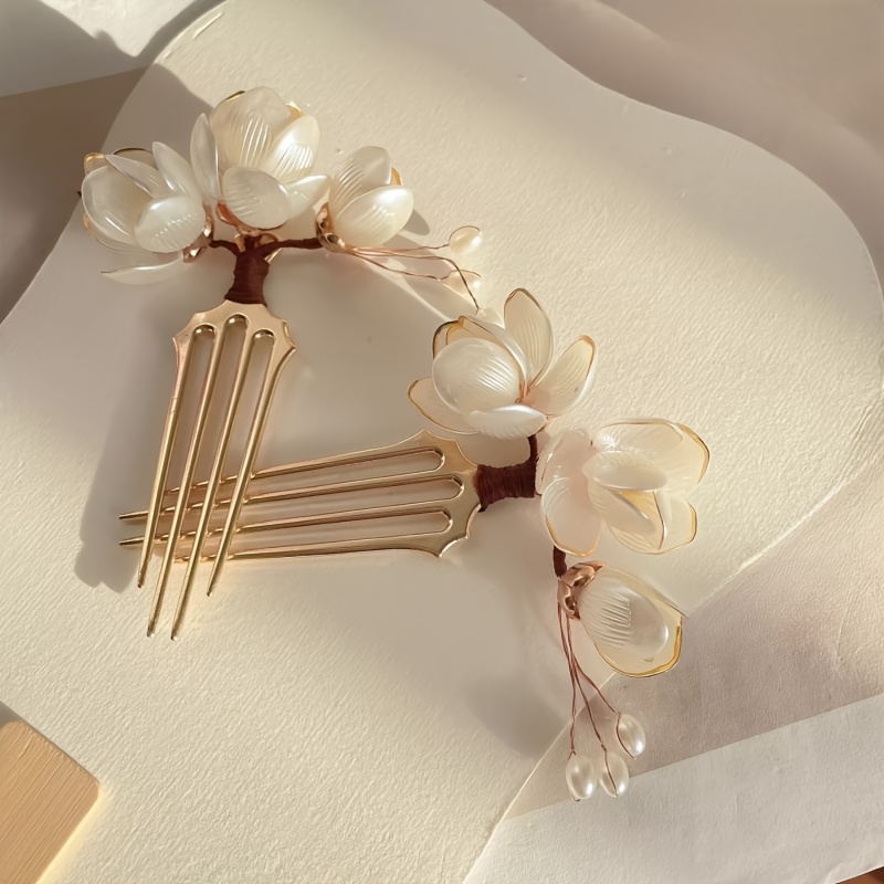 Chinesischer Haarkamm im Musch – Women'S Formal Accessories Bewertung und Preis
